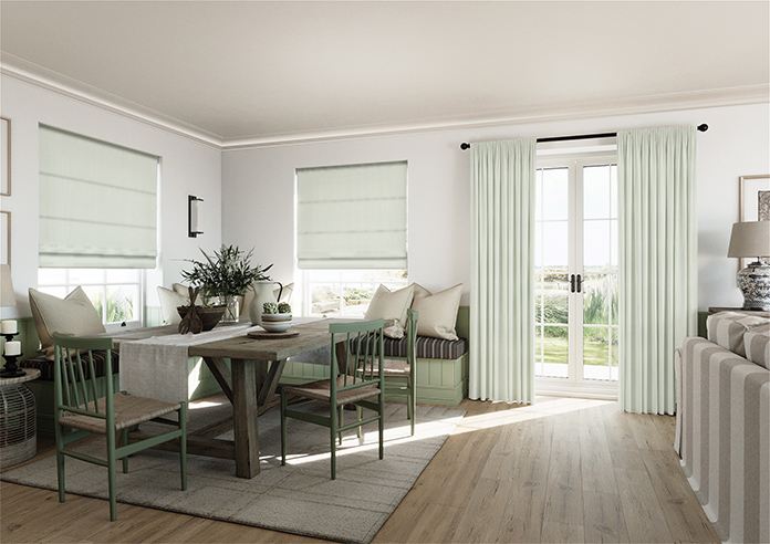 Nautical Stripes, Seagrass - Made to Measure Curtains - Image 7
